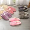 Unisex House Slippers Slip-On Anti-Skid Flower Indoor Casual Shoes Snow Slipper