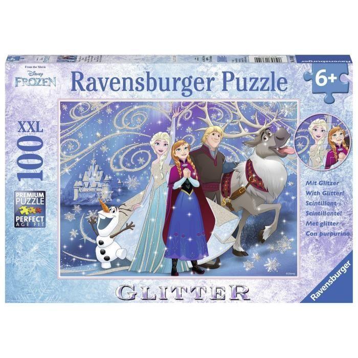 Puzzle 300 pieces La Reine des Neiges - Pieces XXL éteincelantes - Ravensburger