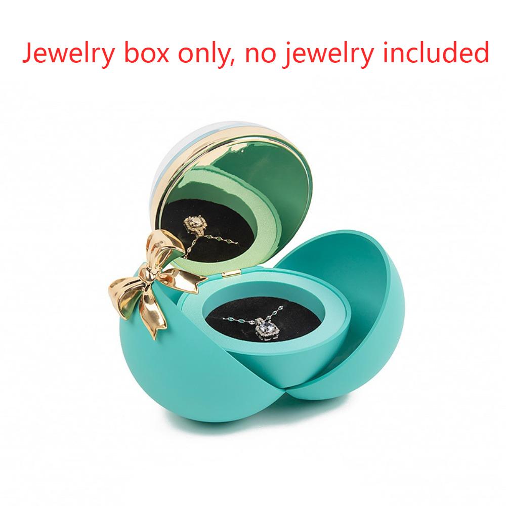 Engagement Ring Finger Ring Box Eternal Rose Wedding Ring Case Magnetic Bow Jewelry Box  Girlfriend