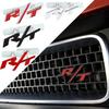 RKJ1 3D Металлическая Декорация Значка Передней Решетки Автомобиля для Dodge RT R/T Эмблема RAM AVENGER CALIBER CARAVAN Challenger CHARGER DART DURANGO