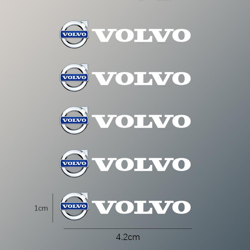 Car Styling PU Emblem Logo Sticker Car Decoration For Volvo Xc60 Xc90 V40 V60 S60 V50 V90 S80 C40 XC40 V70 XC70 C30 C70 Rdesign