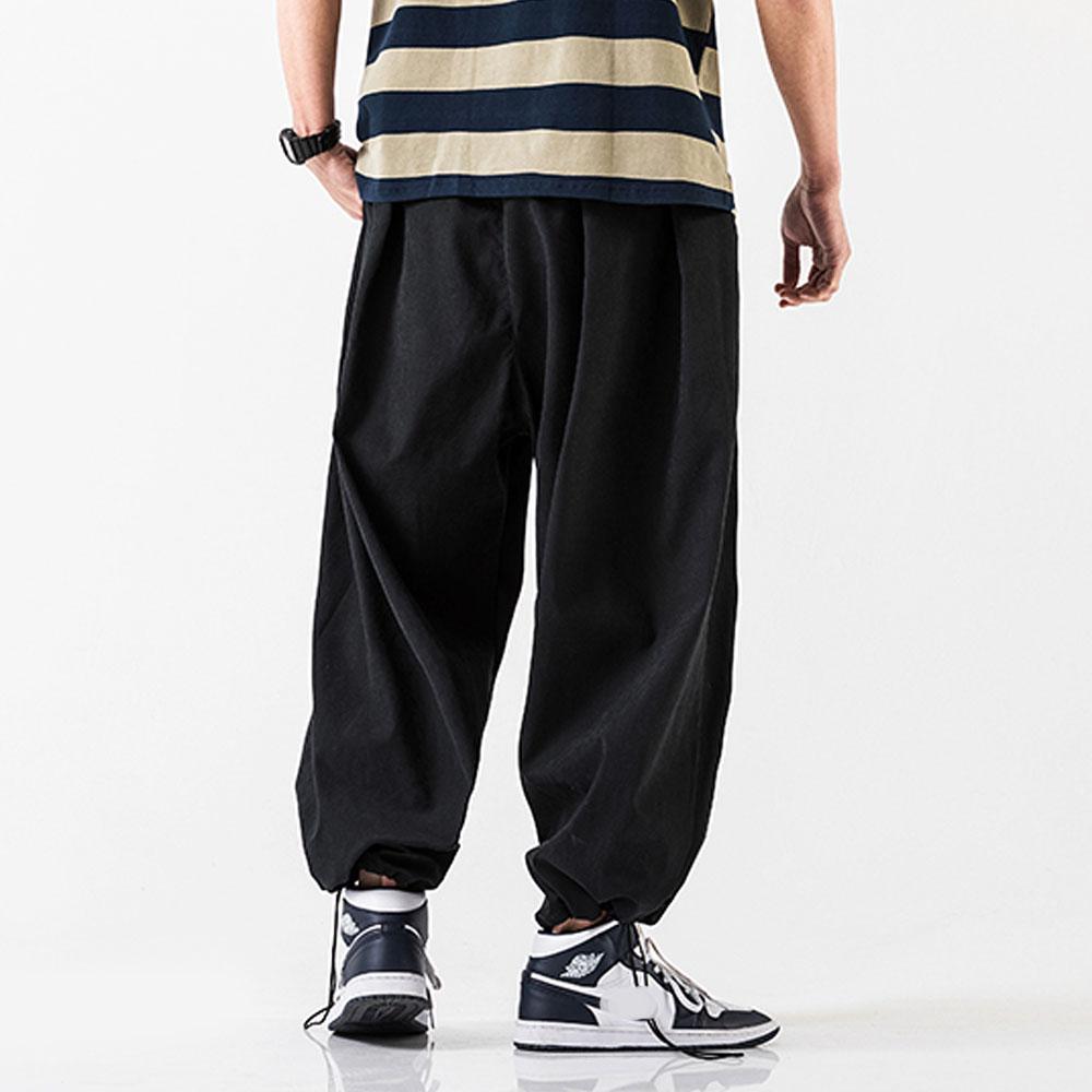 Уличная одежда Шаровары Мужские мешковатые беговые шаровары Комбинезоны Спортивные штаны Негабаритные повседневные широкие брюки Бегуны Мужские брюки