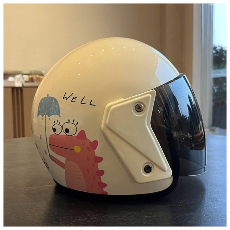 3C Certified Electric Bike Helmet Cute Cartoon Style All Season Warm Windproof Commuter Adults