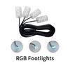RGB "LED Lamp"App Ambient Lights Accessories 4 wire LED Light Strip Door Light Storage Light Footlight Main/Sub Controller Parts