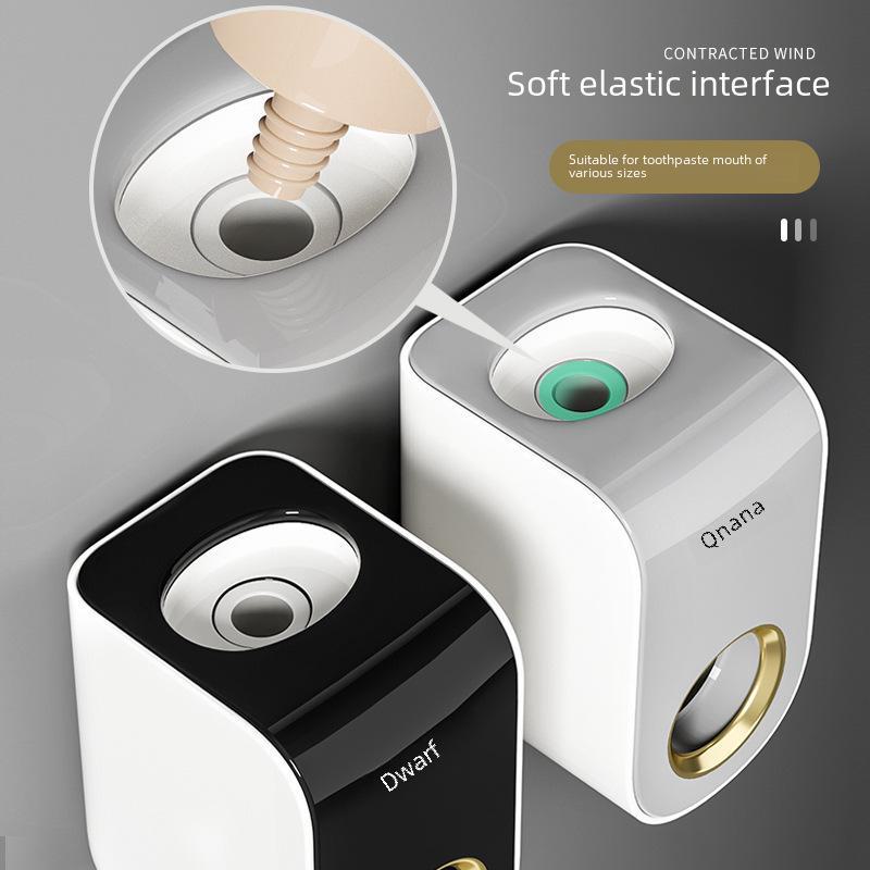 Wall-Mounted Automatic Toothpaste Squeezer Set
