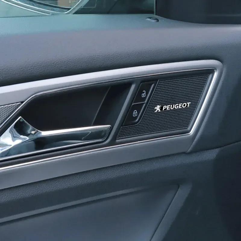 Новая Автомобильная Аудио Декорация 3D Алюминиевая Наклейка-Эмблема Для Peugeot 308 307 206 208 207 3008 508 407 2008 5008 106 Стайлинг