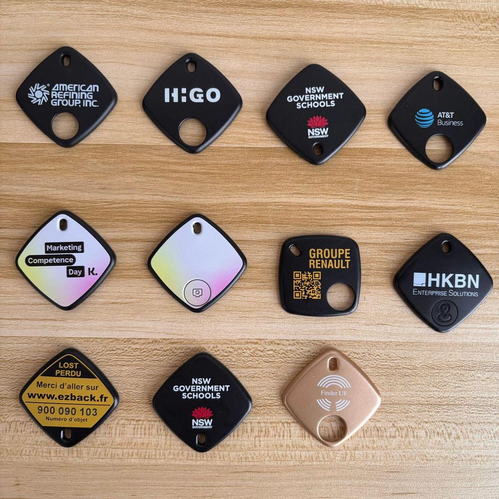 Устройство iTag Anti-Lost: Поиск багажа и ключей с сертифицированной iOS-совместимостью Find My для мобильного отслеживания