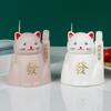 Мультяшная Милая Коробка для Зубочисток Кошки Удачи Домашняя Гостиная Настольные Украшения Креативный Нажимной Автоматический Подъем Диспенсер для Зубочисток
