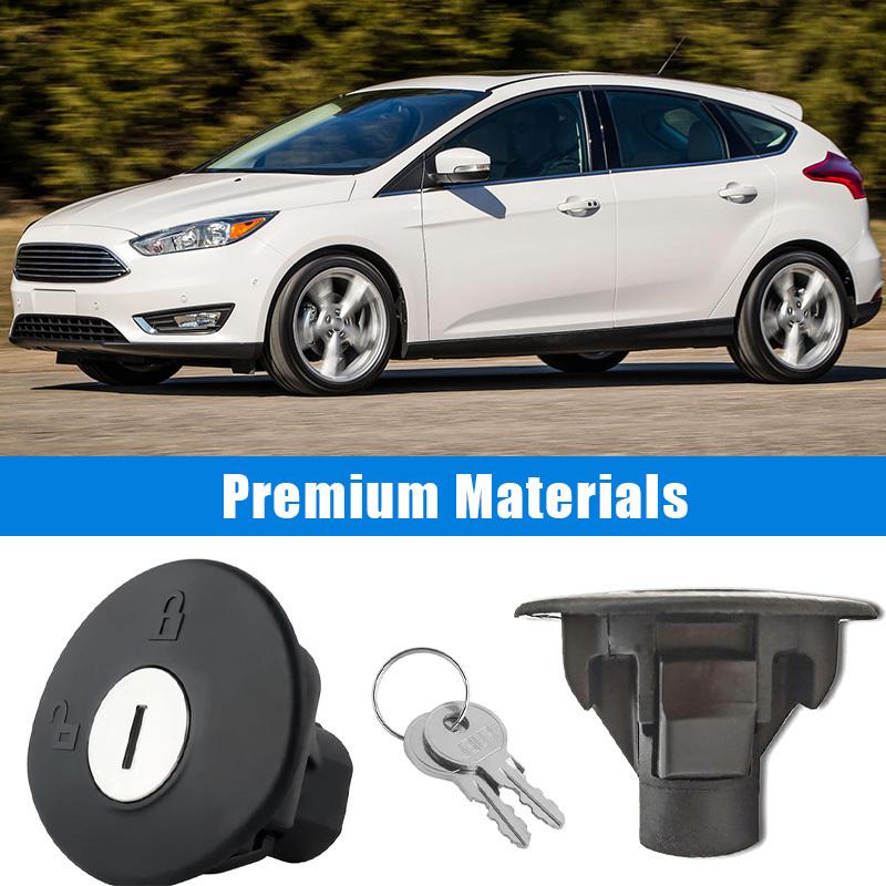 8U5Z-9C268-B Car Locking Fuel Tank Filler Cap With 2 Keys For Ford F150 Fiesta Edge Escape Focus Lincoln Navigator MKS Mercury