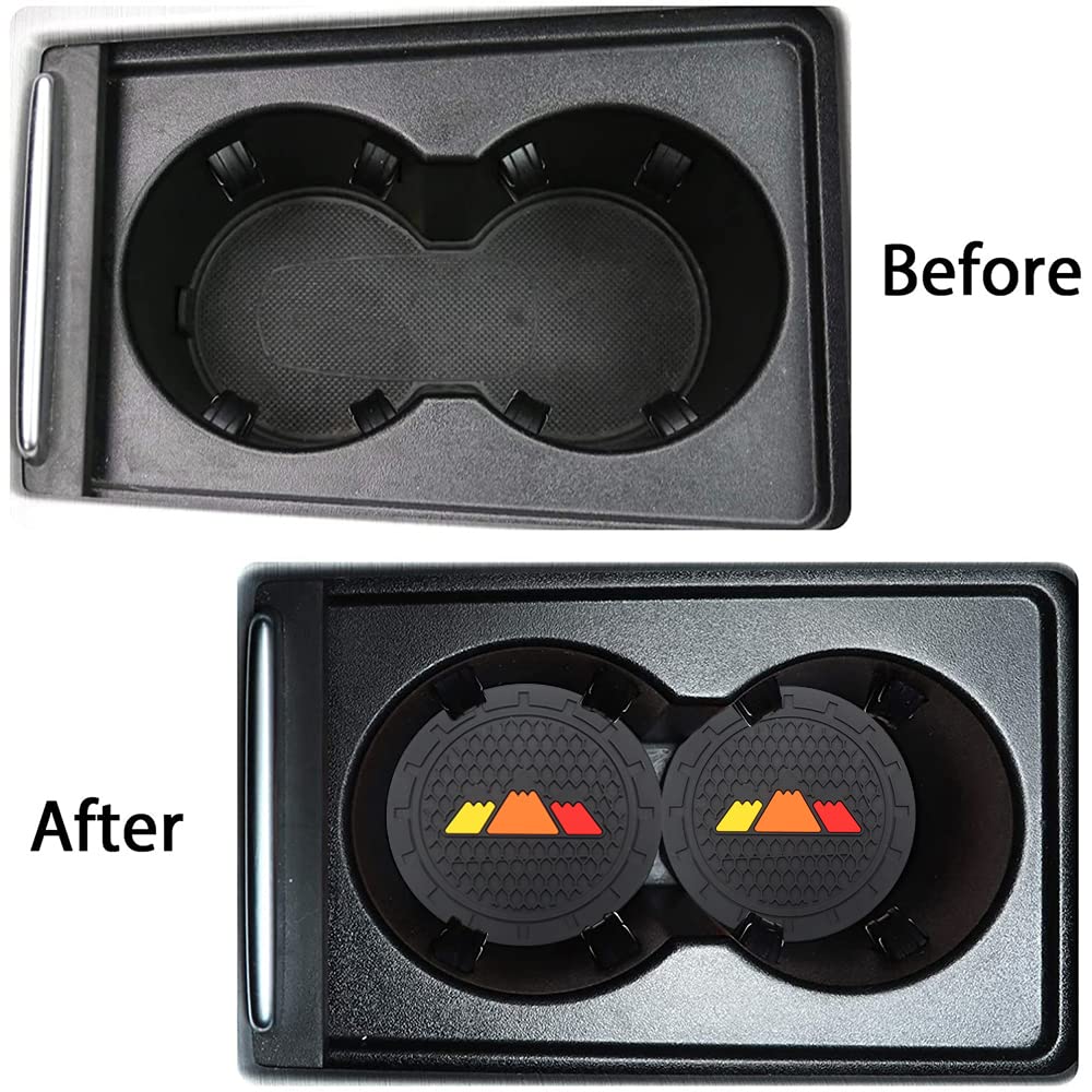 2 шт. Трехцветные Трехцветные Подставки под Стаканы для Автомобиля Автомобильные Аксессуары для Салона Грузовика для Tacoma TRD 4Runner Tundra Sequoia Rav4 Hig