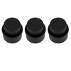 3pcs Soda Bottle Stopper Professional Press Type Sealing Reusable Beverage Bottle Covers for Soda Beverage Bottles Black