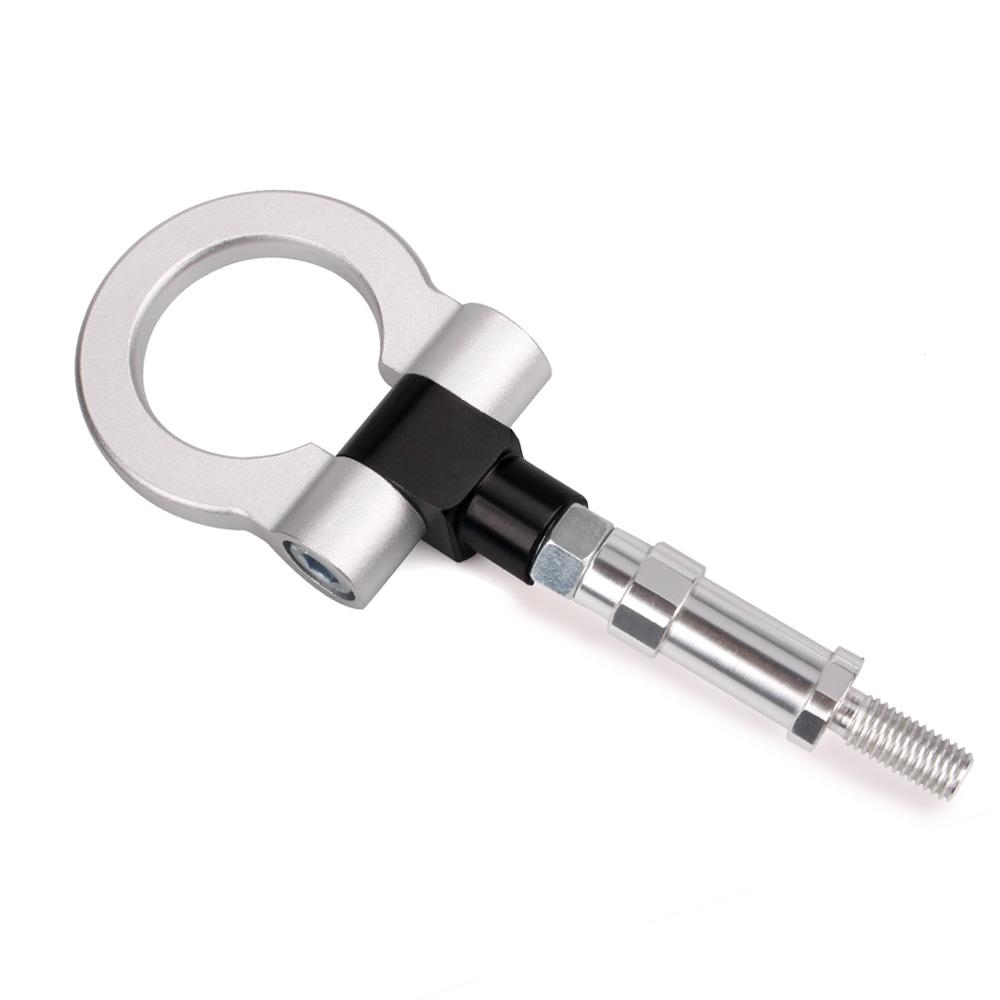 RASTP-Racing Car Billet Aluminum Screw-On Front Auto Tow HooK Ring Kit for Honda FIT 2004 RS-TH008-3