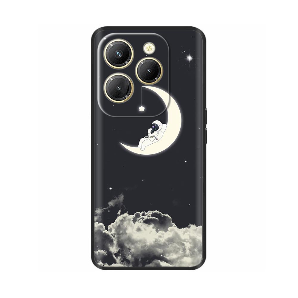 Для чехла Infinix Hot 40 Pro Ударопрочный Силиконовый Мягкий Чехол для Телефона Задняя Крышка для Infinix Hot 40 Pro Hot40 40i Hot40i Чехлы Fundas