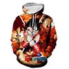 Аниме Худи Dragon Ball Z Сын Гоку с принтом Осенние Повседневные Толстовки Модный Пуловер с капюшоном Унисекс Топы Хип-Хоп Уличная одежда