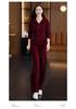 Spring & Autumn Women's Casual Sports Suit: Soft Two-Piece for Moms, Perfect for Jogging, Fitness, Home, & Outdoors