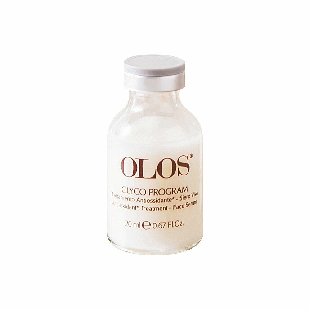 OLOS Glyco Антиоксидантная лечебная сыворотка для лица 20 мл