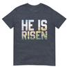 He Is Risen Boho Wildflower Easter Christian Jesus TShirt