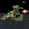 Decorative Aquarium Artificial Plants Simulation Underwater Grass Sunken Wood  Landscaping