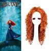 Merida Brave Cosplay Wig Long Curly Hair For Halloween Carnival Comic Con