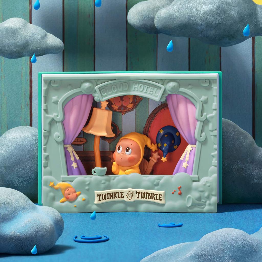 POP MART Twinkle Twinkle Light Up Series Scene Sets Blind Box (Single Pack / 9-Piece Set)