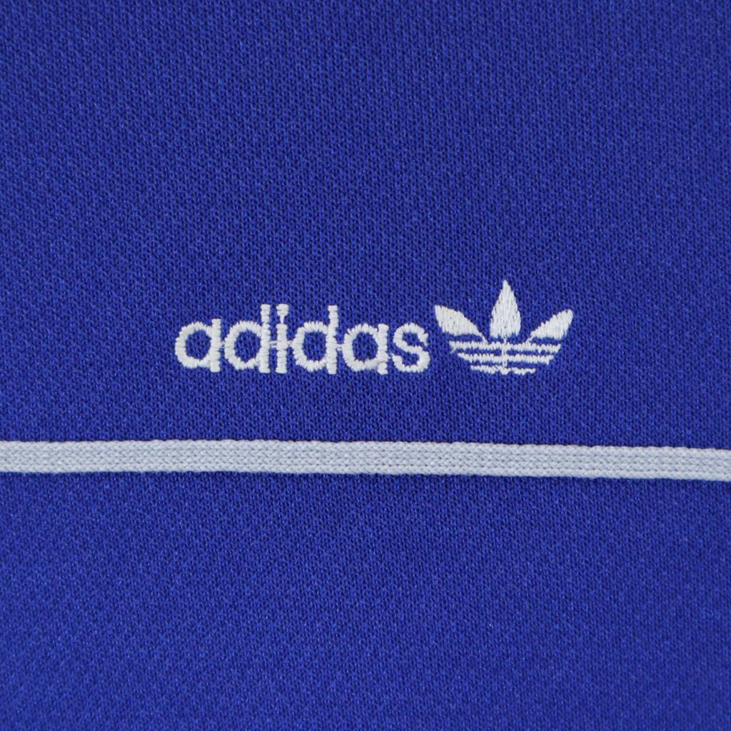 Adidas 70-е Винтаж Descente Западногерманская бирка Олимпийка S синий Мужской Б/У