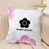 Cool MMary QQuant Cushion Cover Short plush Doublesided Print Square Throw Pillow Covers Sofa Home Cushion Decor