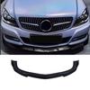 For Mercedes Benz C class W204 2011-2014 Deflector Facelift Front Splitter Bumper Lip Chin Protector Tuning Accessories Body Kit