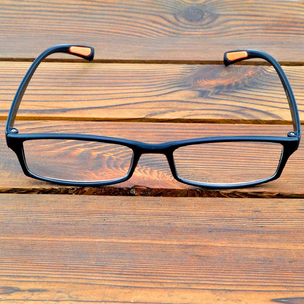 Противоусталостные линзы TR90 с прямоугольной черной оправой во всю оправу, очки для чтения от +0,75 до +4