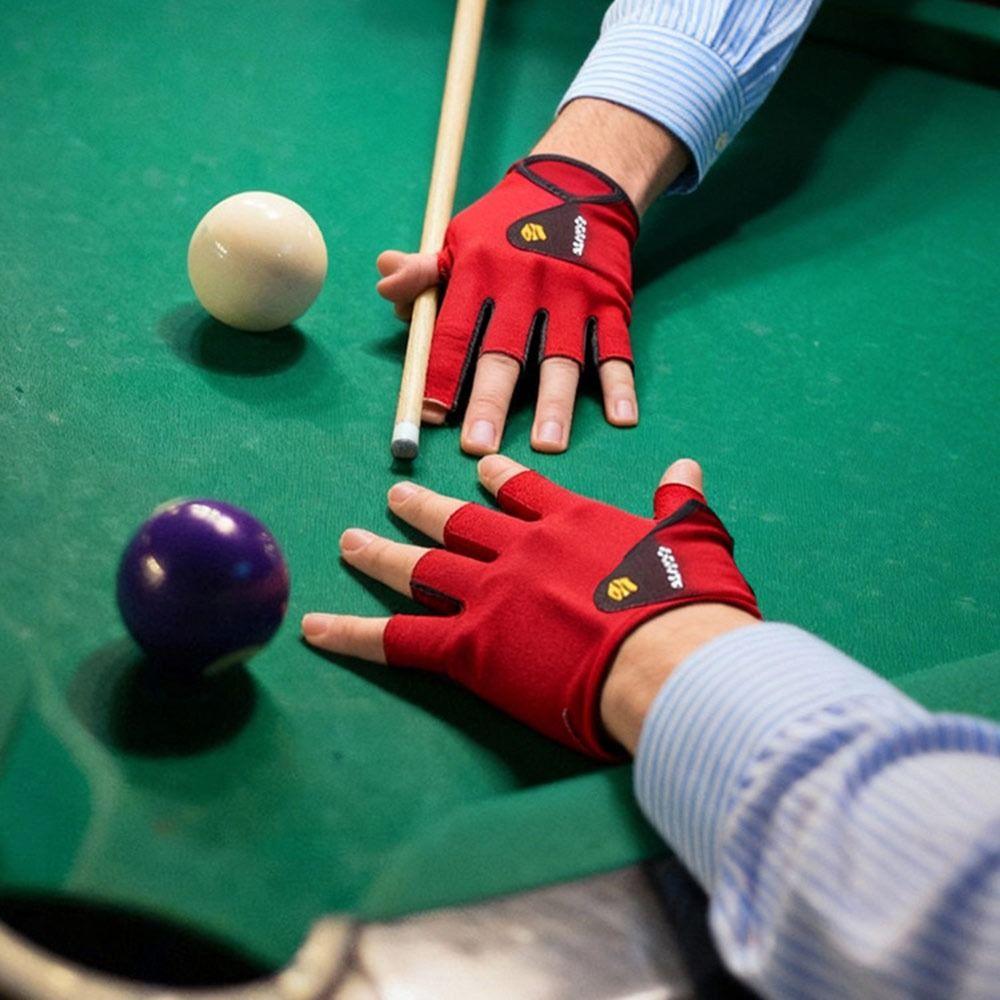 Non-slip Half Fingers Glove Elastic Snooker Billiard Glove Billiards Glove Billiards Accessories