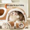 Cat Three-hole Tunnel Cat Nest Autumn and Winter Pet Nest Hide and Seek Elk Cat Tunnel Autumn and Winter Pet Nest