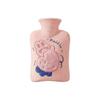 Hot Water Bottle, Water-Filled Warm Water Bag, Explosion-Proof, Large Size for Applying on the Stomach, Special for Girls during Their Period, Small