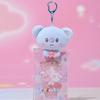 BT21 Прозрачный плюшевый пенал-брелок 'Beyond The Journey Edition'
