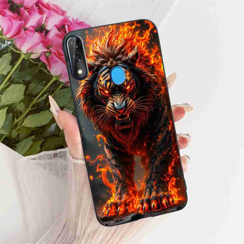 Для ZTE Blade V10 2019 6.3" Чехол Милый Мультяшный Кот Силиконовый ТПУ Черный Чехол Для ZTE Blade v10 V 10 2019 Чехлы Для Телефона Бампер