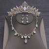 Baroque Rhinestone Bridal Headband Crown for Photography