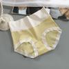 Women's High-Waist Cotton Underwear with Enhanced Elasticity and Breathability for Comfort