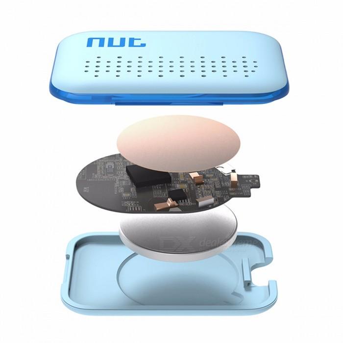 Nut 3 Mini Bluetooth Smart Tag GPS Tracker Key Finder Locator Sensor Alarm Anti Lost Wallet Pet Child Locator White