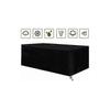 QDGTY-QDGTY-Protective Cover Furniture Cover Garden Furniture Cover Garden Furniture Cover, Garden Table Cover, Protective Cover Black 100X60X150CM -