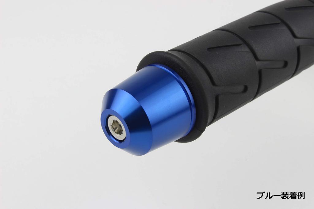 POSH 031177-18-10 Motorcycle Goods Handlebar End, Universal Solid Bar End (Outer Diameter 1.1 inches