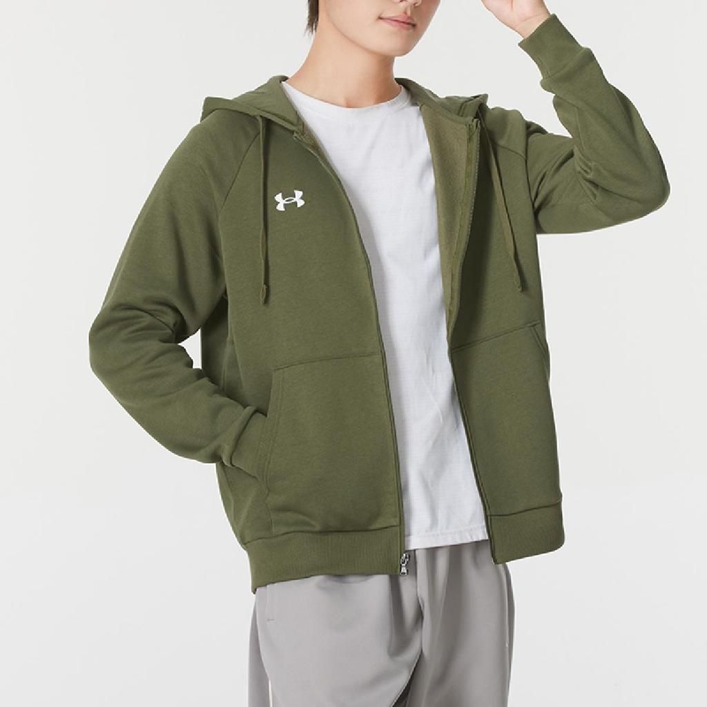 Under Armour Толстовка Унисекс Зеленая, Сумка для покупок в комплекте 1379767-390