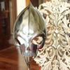 Medieval Half Skull Crusher Knights Helmet - 18 Gauge Steel for LARP/Reenactment