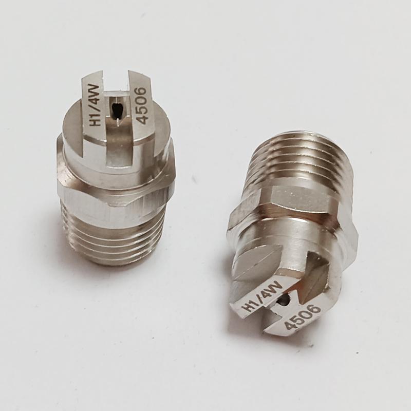 1/4" BSPT нержавеющая сталь плоскоструйная форсунка для очистки