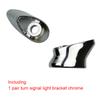 4.5 inch Motorcycle fog light Holder 4-1/2" Turn Signal Bracket Auxiliary Lighting  for Street Glide FLHX Frame Parts 06-13