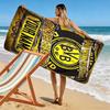 Custom Bvb Print Beach Towel, Large Soft Quick Dry Towel for Beach Camping Swimming