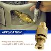 Premium-For LPG Forklifts Compatible RE7141M Propane Tank Connector, Male Connection Fitting Adapter Valve