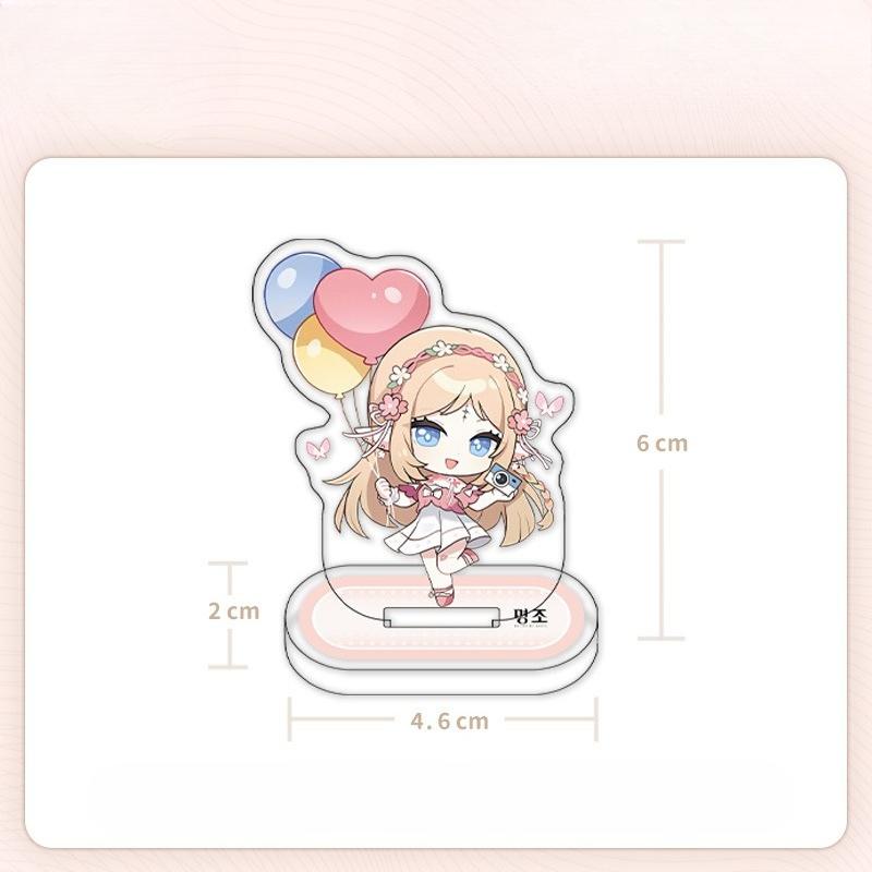 Waves Wuthering Chinese Game Peripherals Full Acrylic Stand Collectible Desk Ornaments Creative Birthday Gifts For Friends Toy