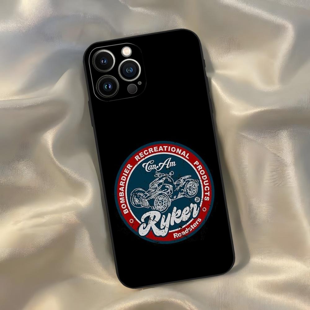 Чехол для телефона Can Am Can-am Team для iPhone 16 15 14 13 12 11 Pro Max Xr X Xs Mini 8 Plus SE 2022 Черный Мягкий Силиконовый Чехол