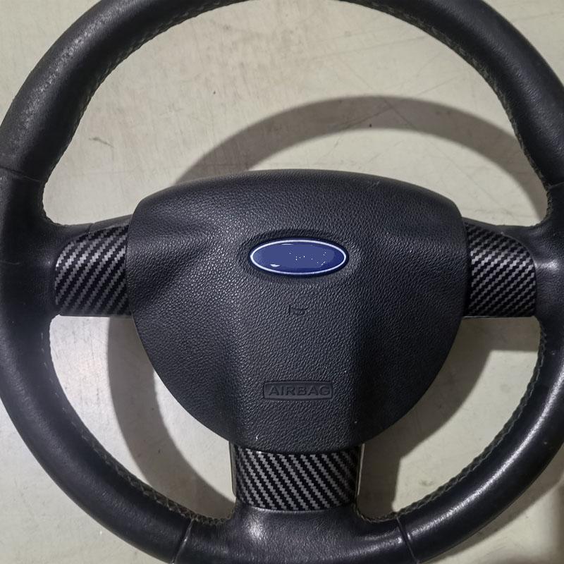 3PSC/блестящий чехол на руль, декоративная нашивка на руль для Ford Focus2 3 MK3 2005-2014 2006 2009 2010