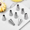 Stainless Steel Cake Decoration Tip Cake Decorating Baking Tool Durable Cream Nozzles