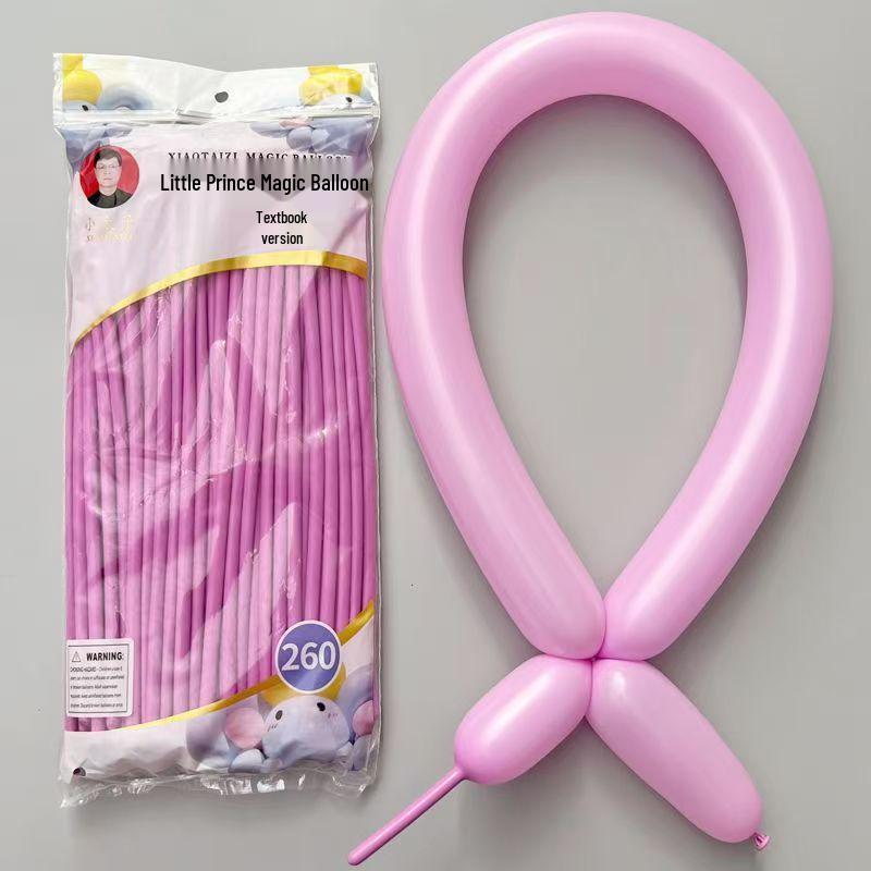 260 Нетоксичных Длинных Воздушных Шаров Макарон для Детей - Магический Клоун Моделирование