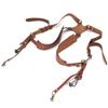Genuine leather Shoulder Sling Brown color DSR Belt Camera Strap  Travel photographing